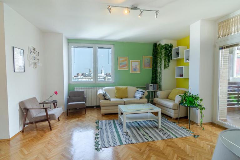 Green paradise square apartment - B&B Skopje