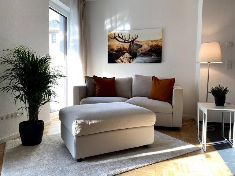 Acapella Suite Adagio 54qm, direkt am Weinberg, Altstadt, Netflix inklusive - Ferienwohnung Heppenheim (Bergstraße)