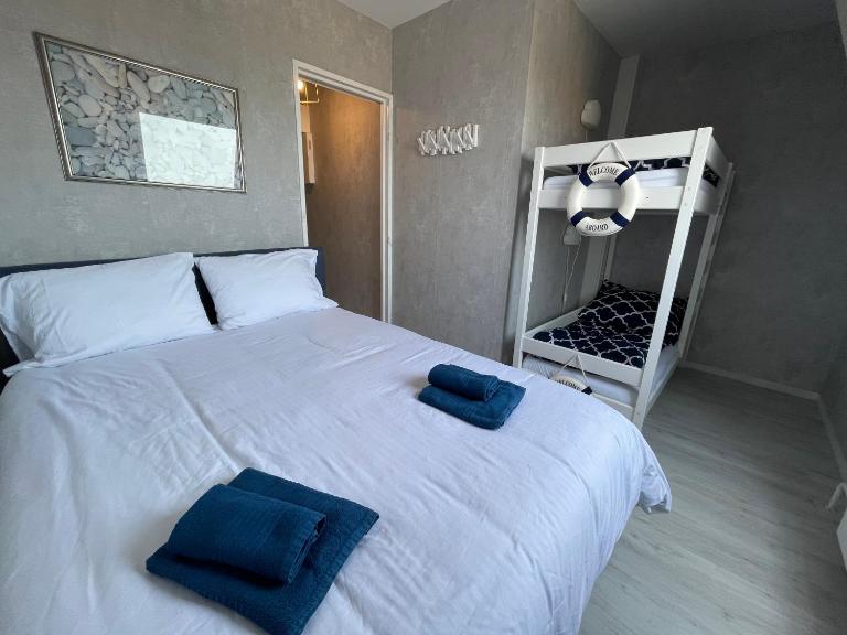 T2 vue mer 6 personnes - B&B Villers-sur-Mer