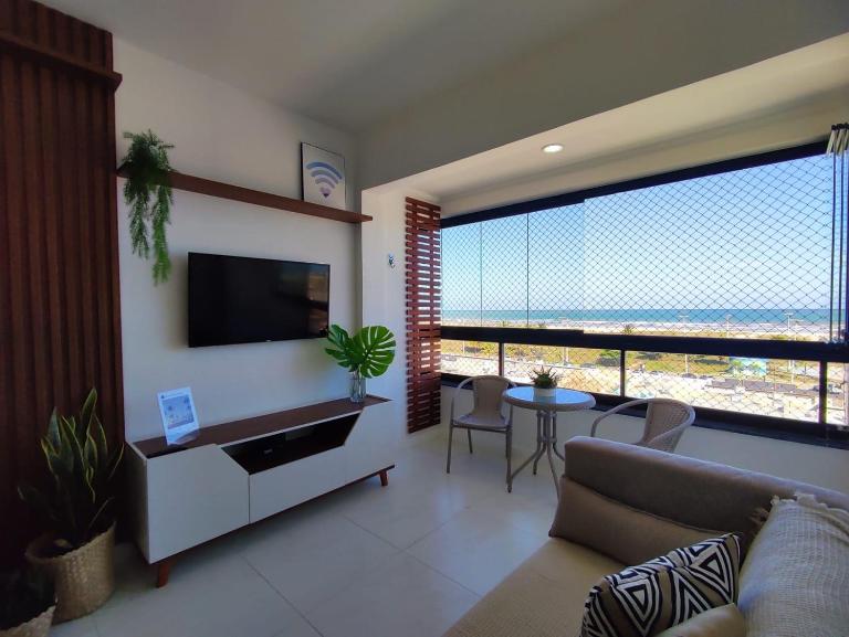 Apartamento vista mar Atalaia todos quartos climatizados - Chambres d'hôtes Aracaju