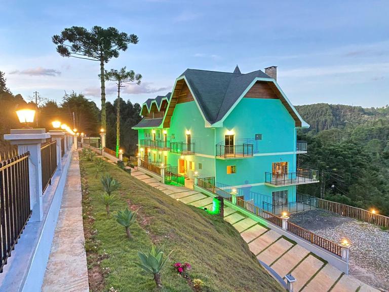 Pousada Alpes Azul - Ferienwohnung Campos do Jordão