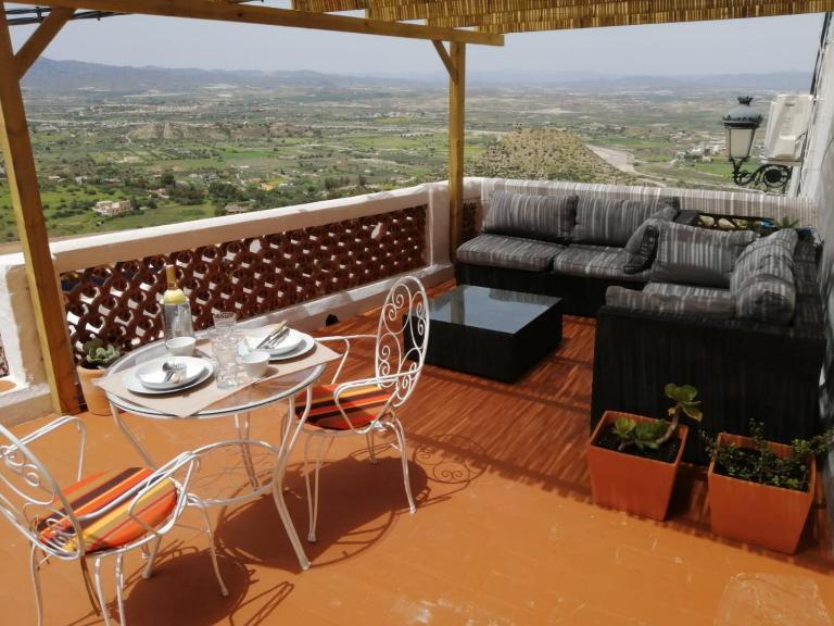 MIRAMELINDO Encantador apartamento con terraza panorámica - B&B Mojacar