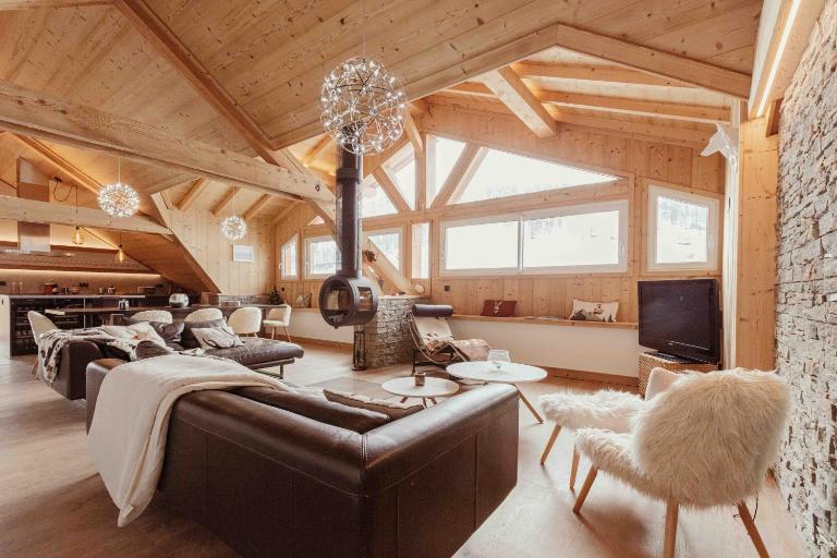 Chalet Kabane, NEUF, pied des pistes et garage - Ferienwohnung Montgenèvre