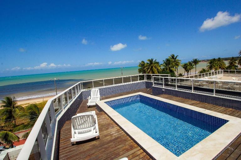 Bela Hospedagem - #Atlântico Sul 408 - Flat com vista para o mar - Ferienwohnung João Pessoa