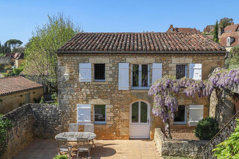 Charming cottage in Dordogne with swimming pool - B&B Domme