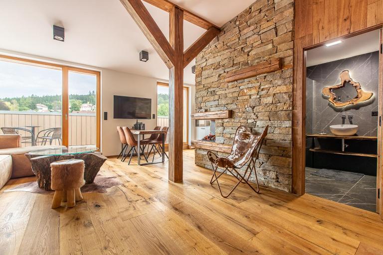 Javor apartmán na Šumavě - Chambres d'hôtes Železná Ruda