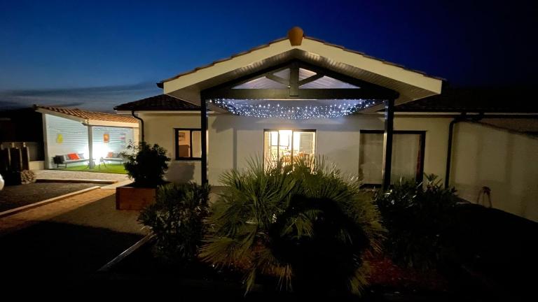 Villa moderne avec spa à Montalivet - B&B Vensac