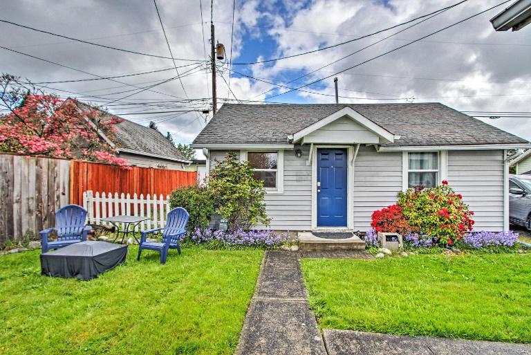 Lovely Tacoma Cottage w/ Fire Pit, Near Dtwn! - B&B Tacoma