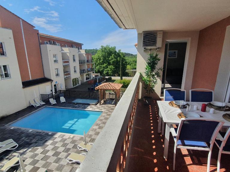 La piscine des Gorges - Climatisation Parking - Bed and Breakfast Gréoux-les-Bains