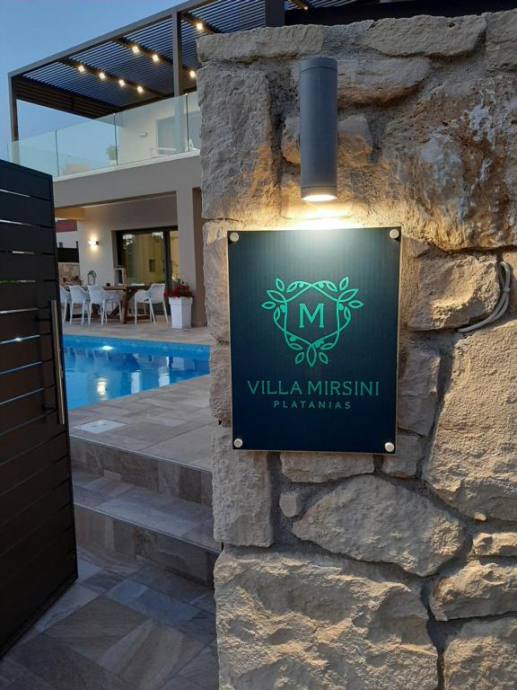 Platanias Villa Mirsini - Ferienwohnung Plataniás