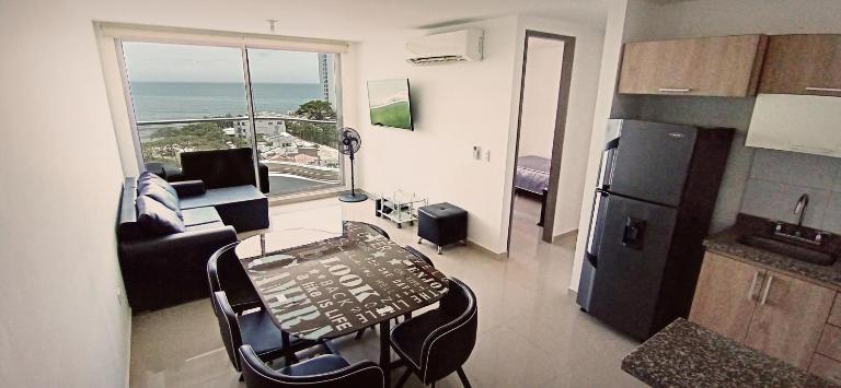 Rodadero - Hermoso Apartamento con vista al Mar, Piscina y Playa Aragoa - Santa Marta - B&B Gaira
