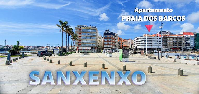 Praia dos barcos - Ferienwohnung Sanxenxo