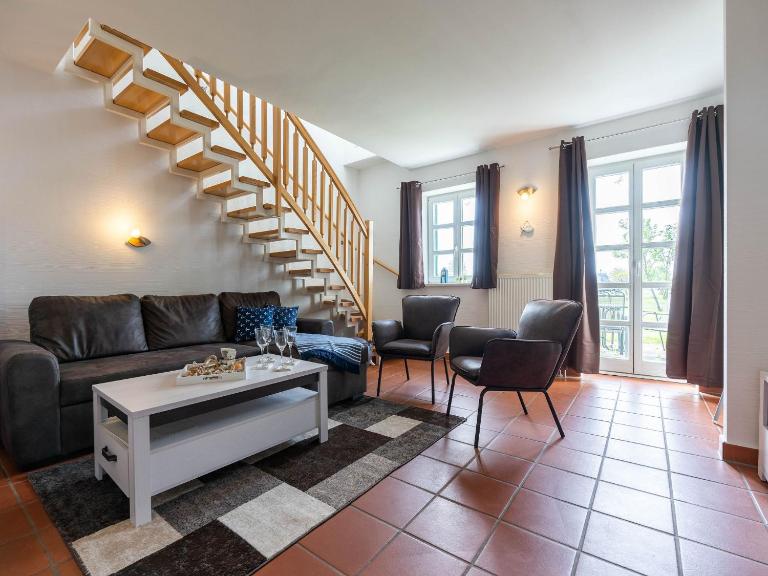 Feriendorf Rugana - Komfortplus Appartement mit 2 Schlafzimmern und Terrasse C06 - Ferienwohnung Dranske