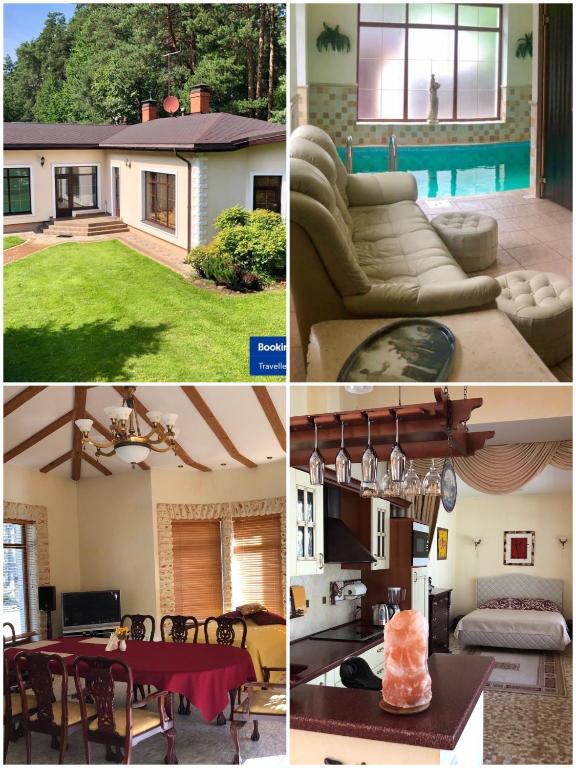 Guests house with amazing pool and sauna - B&B Babīte