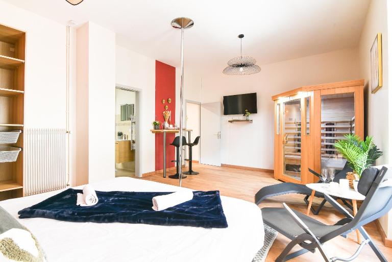 Sauna - Le 65 Degrés - Gare - Bed and Breakfast Saverne