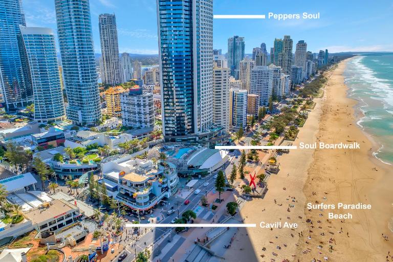 Soul Beachfront 3BRM Ocean View - Optimise BNB - Bed and Breakfast Gold Coast