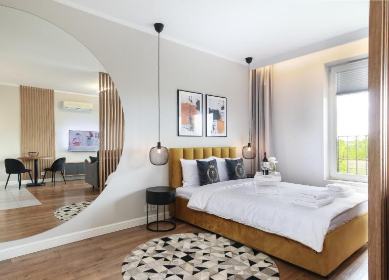 Apartament Warta Park Poznań - Basen Pool - Sauna - AC Klimatyzacja - Cost Free Parking - Pelikan - 24h check in - B&B Poznan