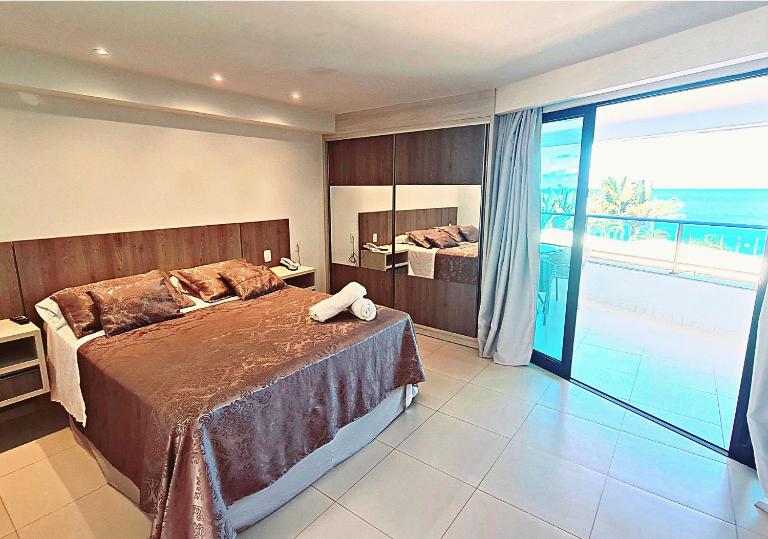 Flat Superior Frente Mar - Tabatinga Residence - B&B Conde