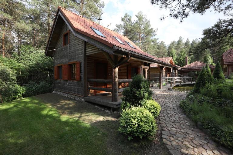 Leśny Zakątek balia kąpielowa ognisko sauna basen rowery w cenie pobytu Realizujemy Podlaski bon turystyczny - B&B Kruszyniany
