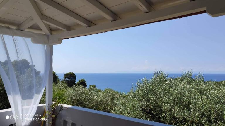 Elia house 1 astoning sea view among the olive trees - Ferienwohnung Patitírion