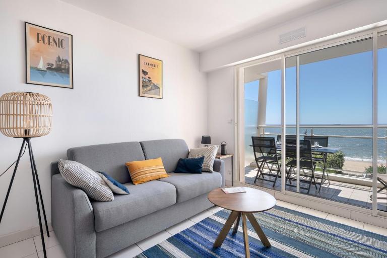 Vue mer - Appartement face mer pour 6 - Bed and Breakfast Pornichet