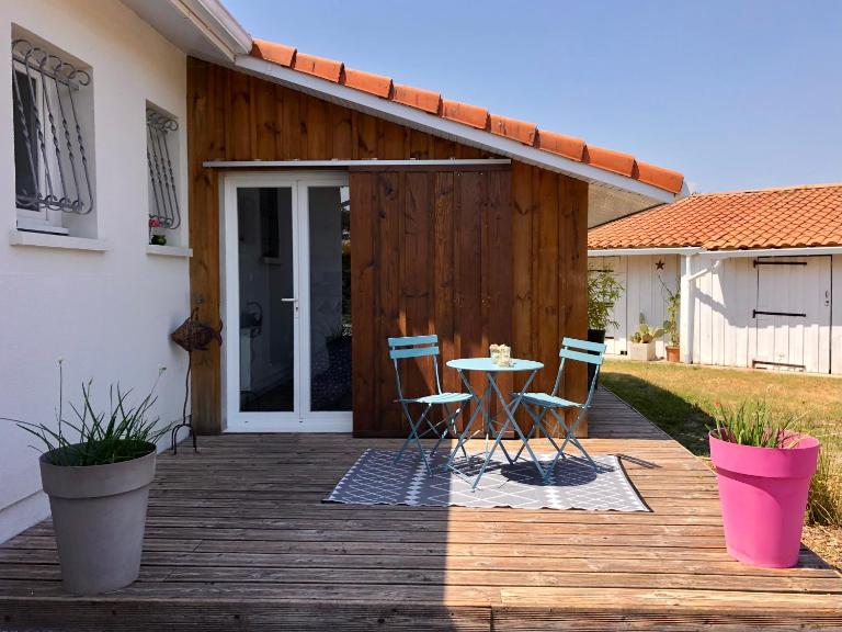Villa Lou - Chambre privée - Bassin Arcachon - Chambres d'hôtes Le Teich