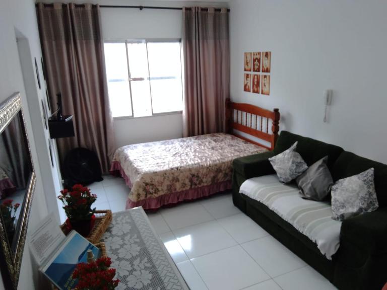 Lindo studio na Praia do Gonzaguinha - B&B São Vicente