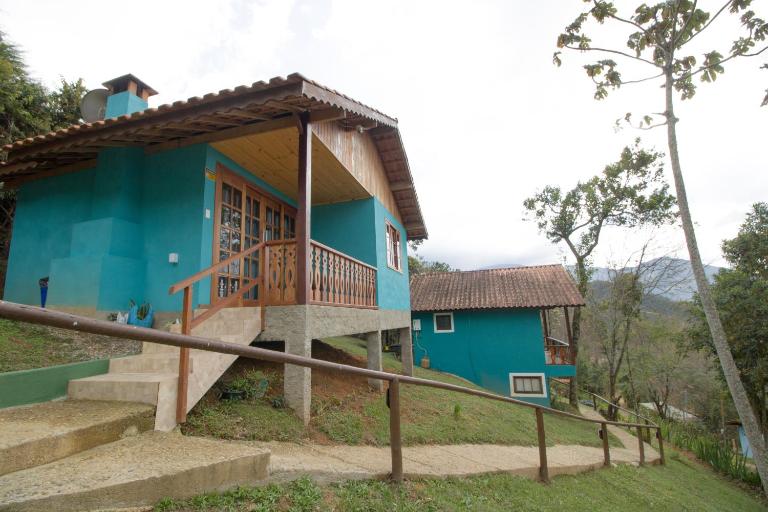 Chalés Cerejeira, vista para a Pedra Selada - Chambres d'hôtes Visconde de Mauá