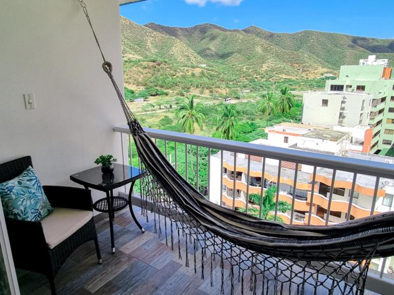 APARTAMENTO CON ACCESO DIRECTO AL MAR RODADERO - By BEDVIAJES - B&B Santa Marta