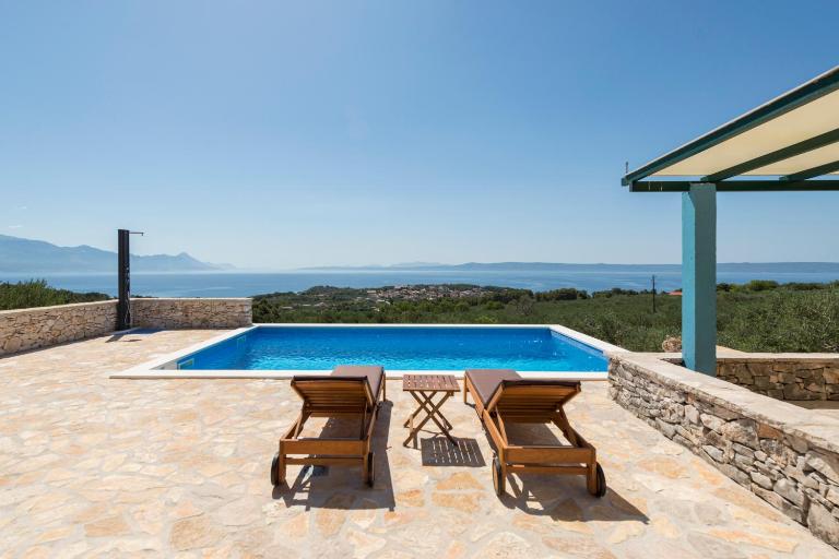 House with a swimming pool - Olive Grove Sumartin - Ferienwohnung Sumartin