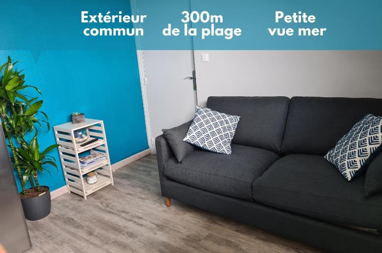 Joli appartement - 4min à pieds de la plage - B&B Asnelles