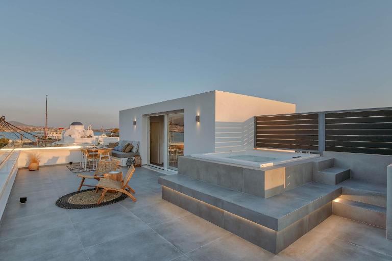 Nautica suites - Grand Suite with jacuzzi - B&B Antíparos