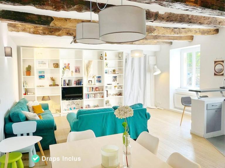 ENTIRE HOUSE - Familly Home Cosy&Relax StMalo-Dinan-Rennes-MtStMichel - B&B Saint-Thual
