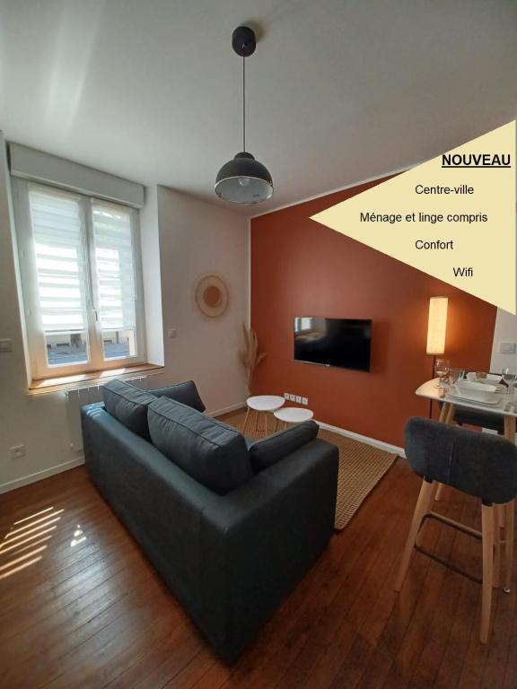 Mazamet - Studio neuf et moderne en centre-ville - Chambres d'hôtes Mazamet