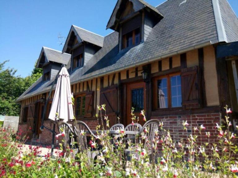 La bergerie, cottage normand 5 pers. avec piano - Bed and Breakfast Épreville-en-Lieuvin