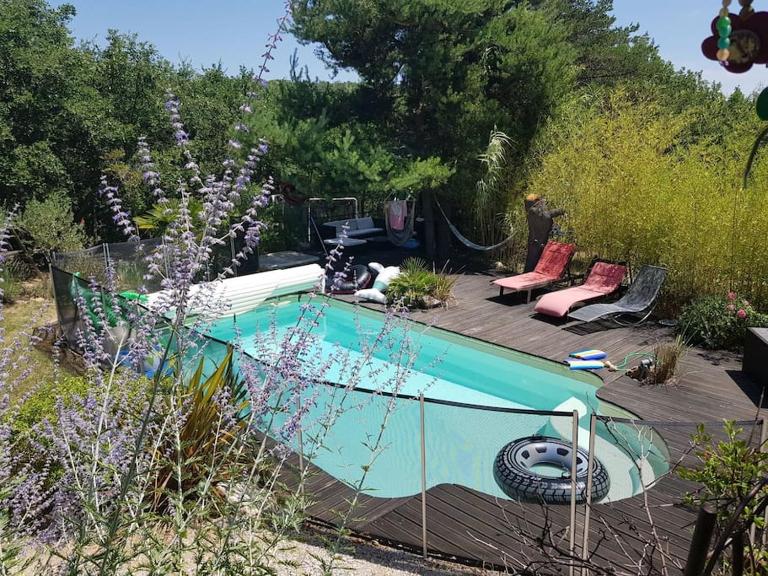 Villa forest home avec piscine dans les gorges du verdon en Provence - B&B Quinson