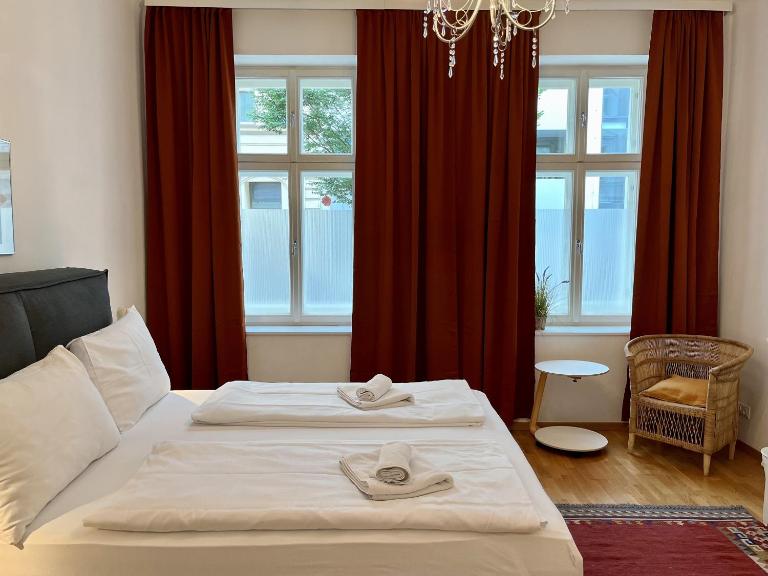 Casa Nostra - Zentrale Wohnung am Augarten - Chambres d'hôtes Vienne