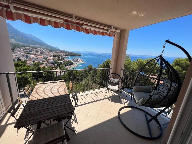 Apartament Sunny z obłędnym widokiem na morze - B&B Baška Voda