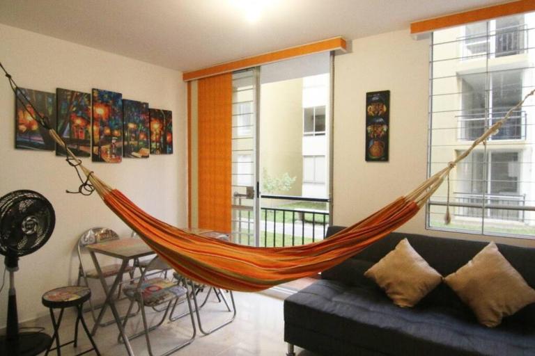 Relájate o teletrabaja en lindo apto, 3 hab y WiFi - Chambres d'hôtes Villavicencio