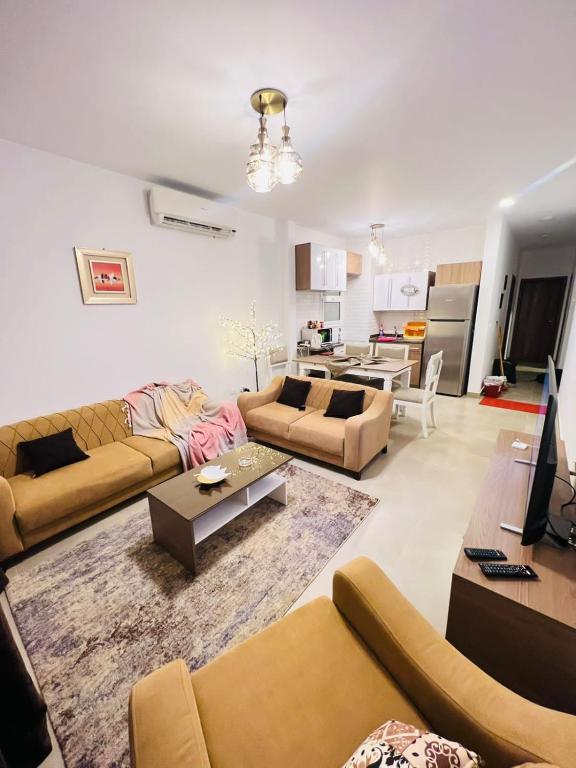 Al Alamein North Coast A Luxury two Rooms Chalet at Amwaj - Bed and Breakfast El Alamein