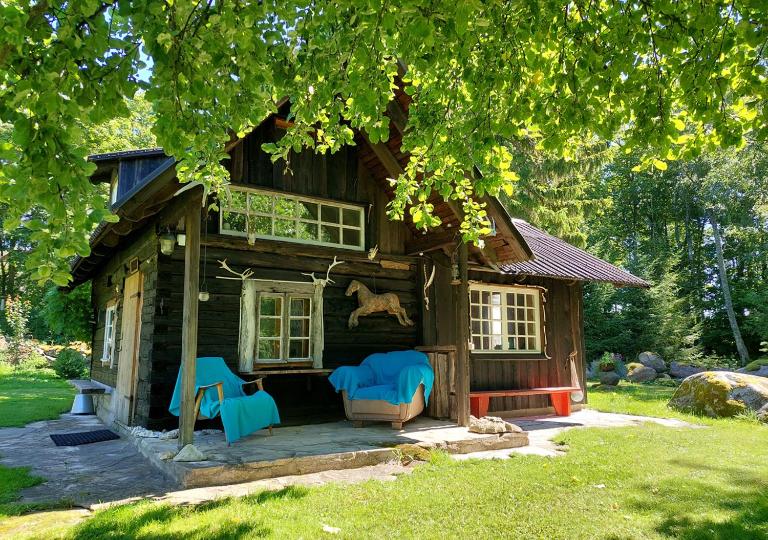 Puise saunahouse and outdoor kitchen at Matsalu Nature Park - Bed and Breakfast Puise