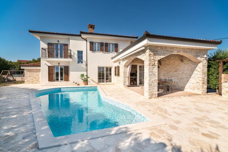Villa Kala-luxury villa, heated pool in a quiet area - by TRAVELER tourist agency Krk - Ferienwohnung Kras