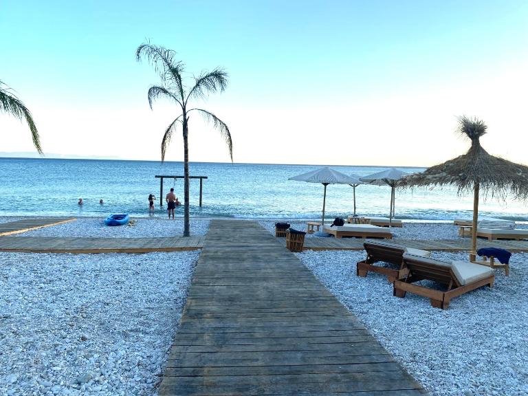 Maison Bellevue - 2 bdrm villa in Borsh beach - B&B Borsh