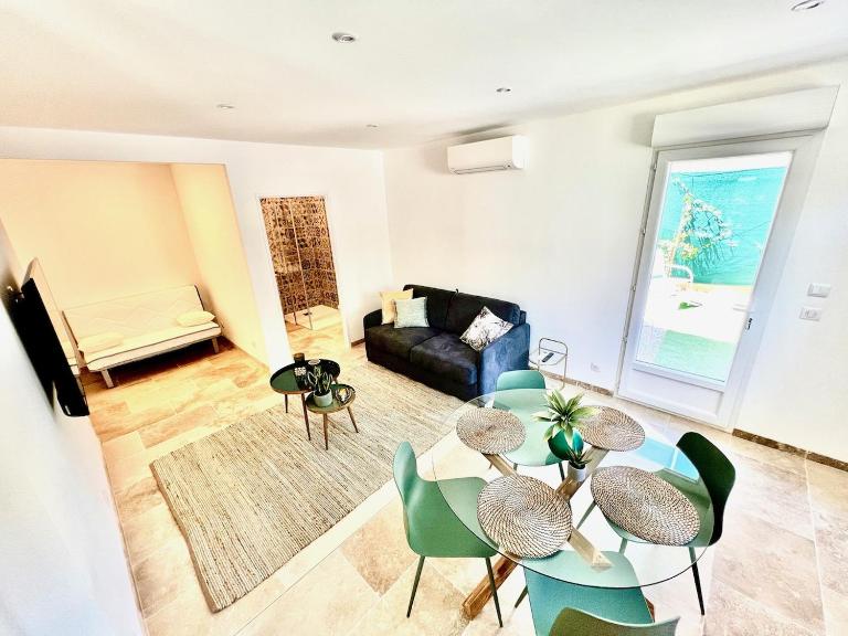 Studio with Garden - Pauseto West 4 - 2 min from Beach - Bed and Breakfast Carry-le-Rouet