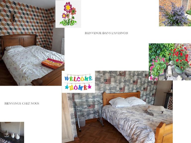 DEUX CHAMBRES DANS UNE MAISON INDIVIDUELLE AU COEUR De L AVESNOIS - Ferienwohnung Saint-Hilaire-sur-Helpe