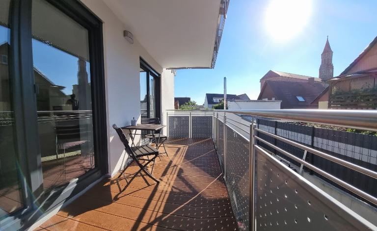 Flat11 4-Zi Wohnung Messe Karlsruhe - Ferienwohnung Rheinstetten