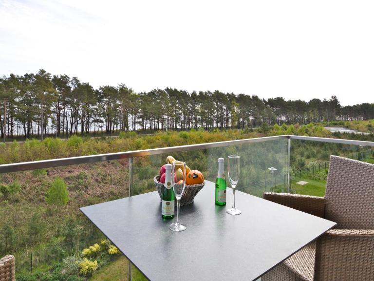Dünenresidenz Prora - Ferienwohnung mit Meerblick, 1 Schlafzimmer und Balkon NP-321 - B&B Ostseebad Binz