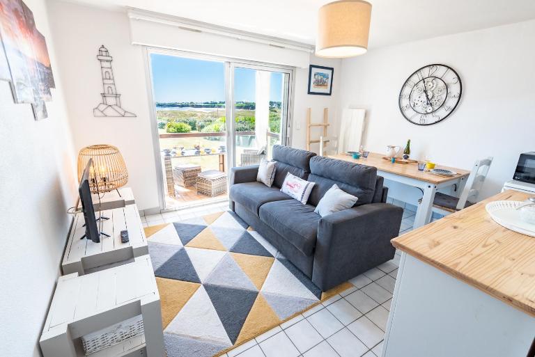 Appart' Cosy et balcon Face à l'Océan par Groom* - Ferienwohnung Guidel