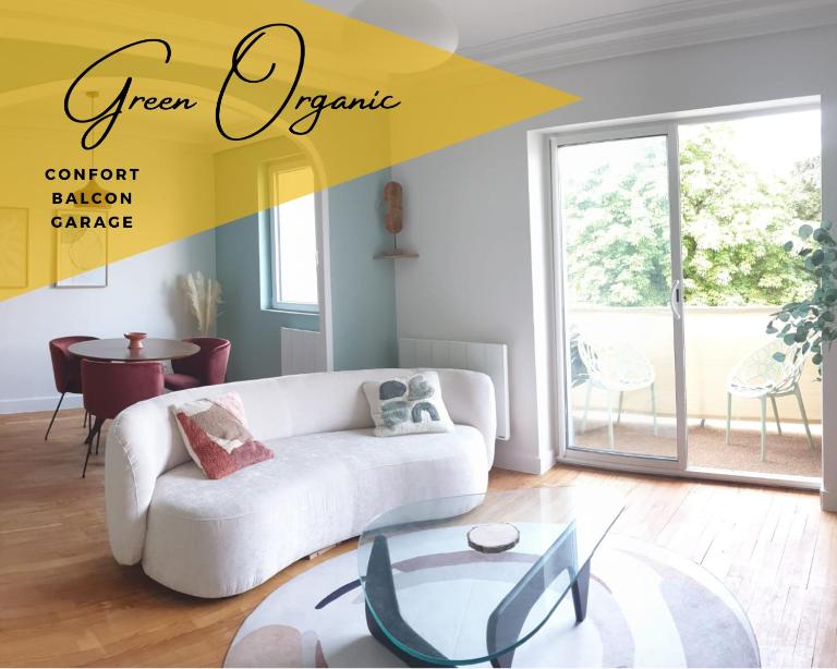 *Green Organic* Balcon & Garage - Ferienwohnung Clermont-Ferrand