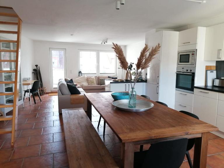 Townhouse Altstadt Wismar Upper Apartment mit zwei Terrassen - B&B Wismar